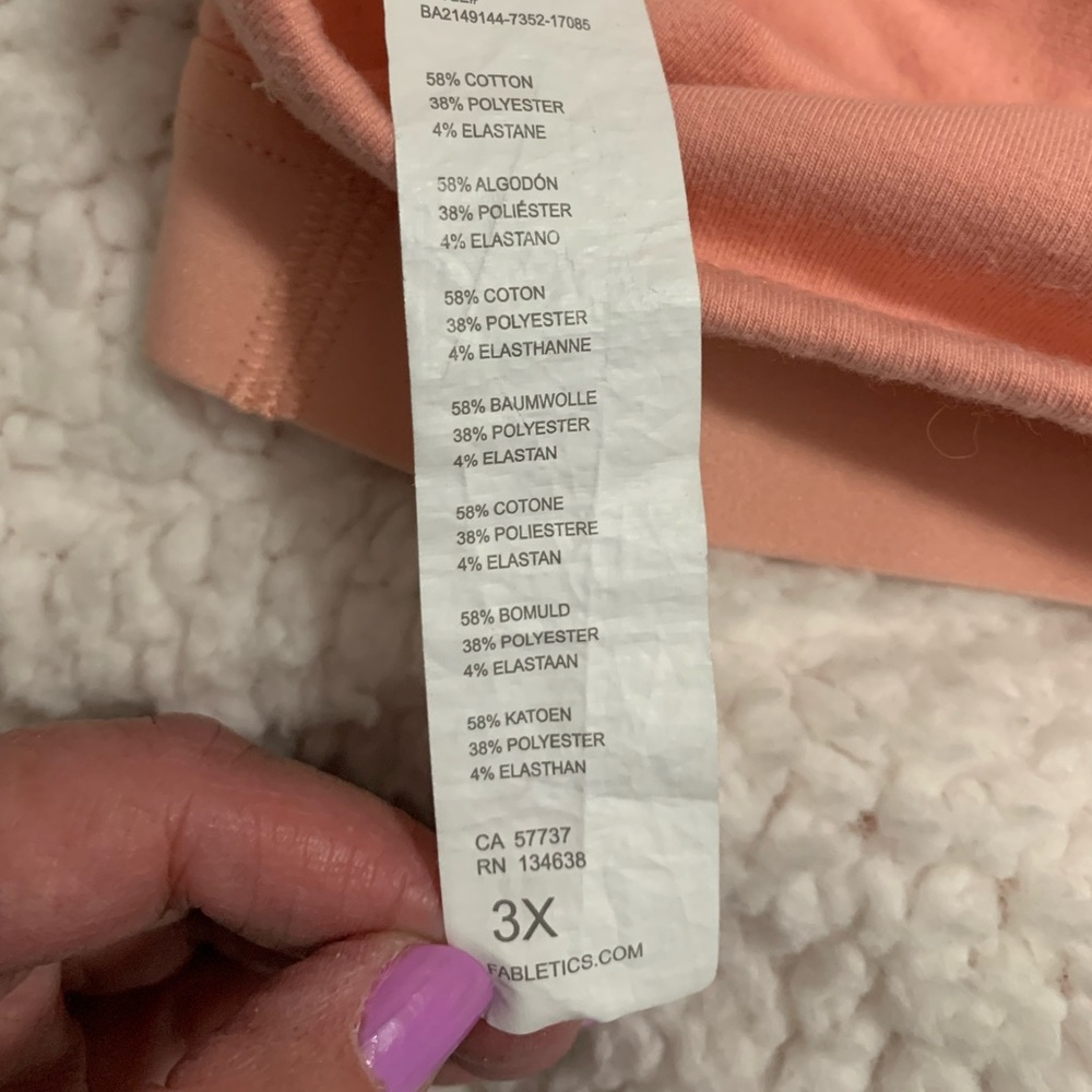 Fabletics Bralette 3X - Picture 3 of 3